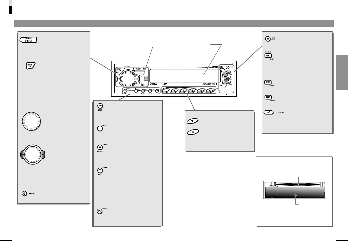 Clarion DXZ825 User Manual | Page 8 / 44