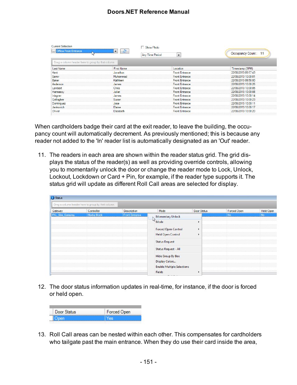 Keri Systems Doors.NET Manual User Manual | Page 151 / 602