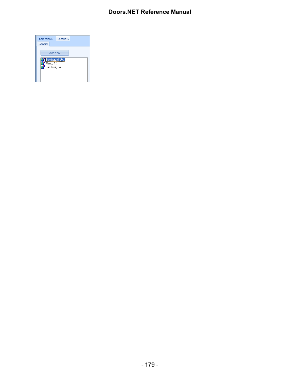 Keri Systems Doors.NET Manual User Manual | Page 179 / 602