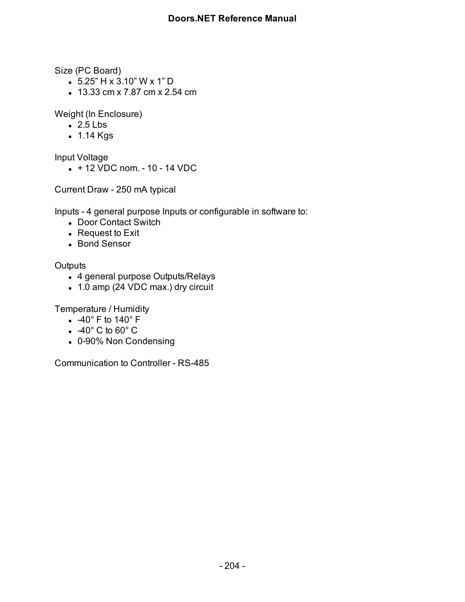 Keri Systems Doors.NET Manual User Manual | Page 204 / 602