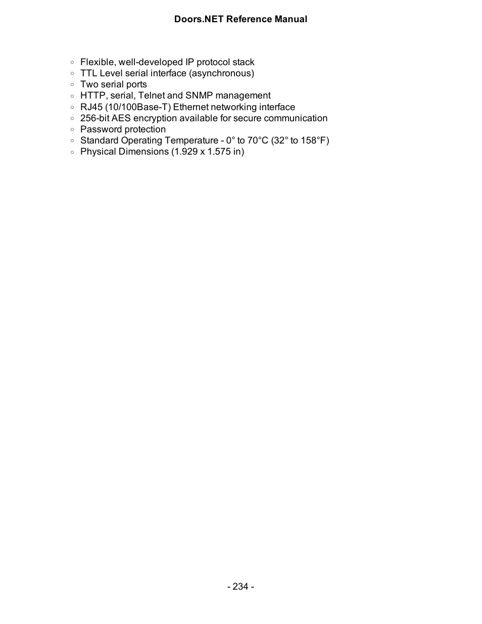 Keri Systems Doors.NET Manual User Manual | Page 234 / 602
