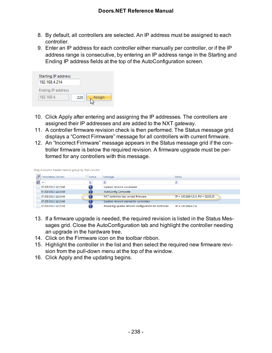 Keri Systems Doors.NET Manual User Manual | Page 238 / 602