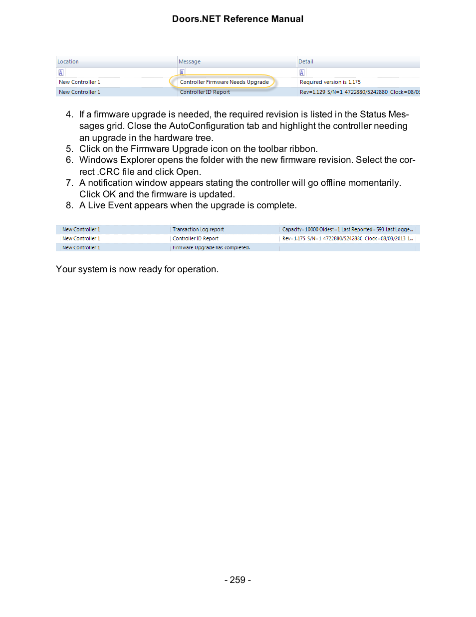 Keri Systems Doors.NET Manual User Manual | Page 259 / 602