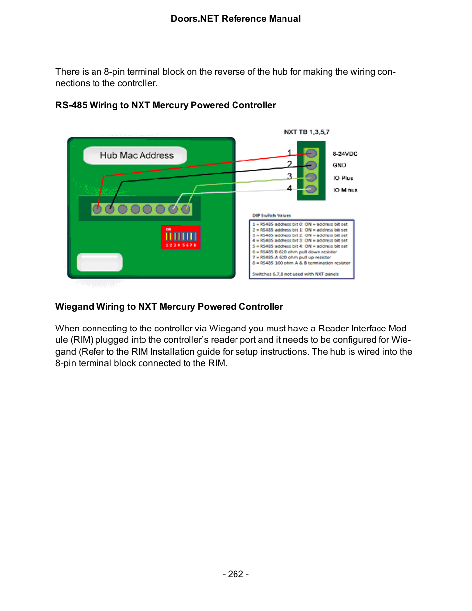 Keri Systems Doors.NET Manual User Manual | Page 262 / 602