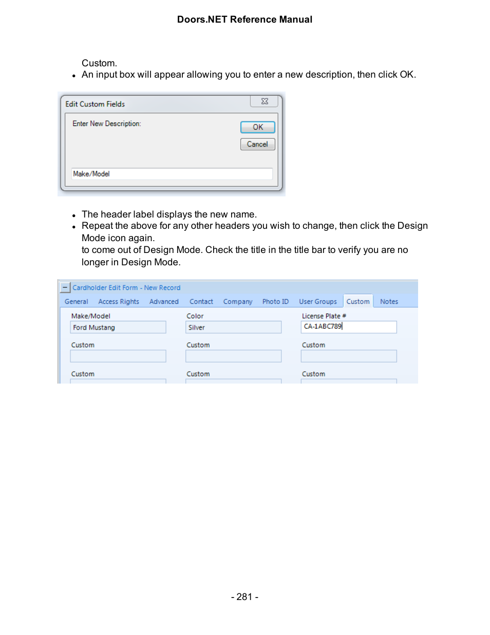 Keri Systems Doors.NET Manual User Manual | Page 281 / 602