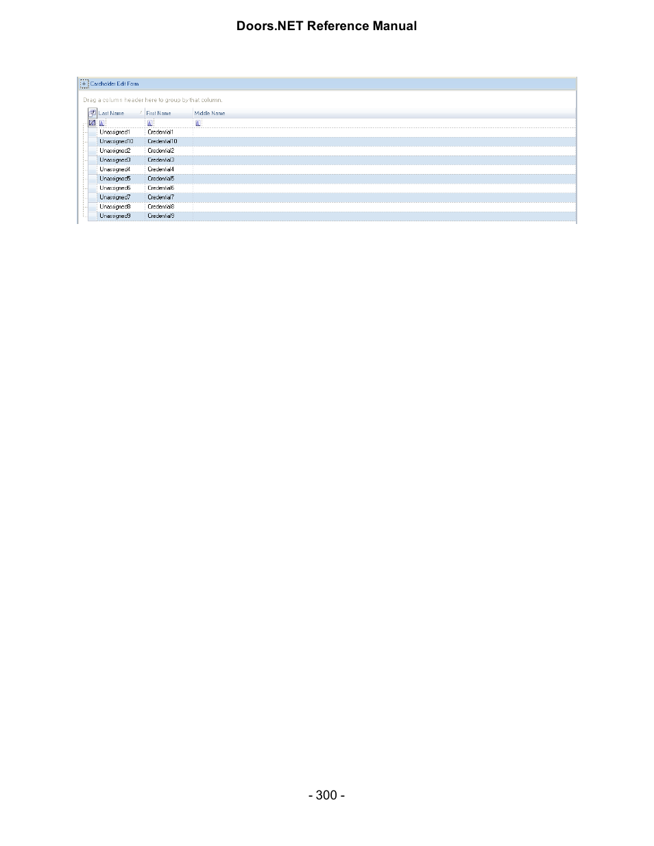 Keri Systems Doors.NET Manual User Manual | Page 300 / 602