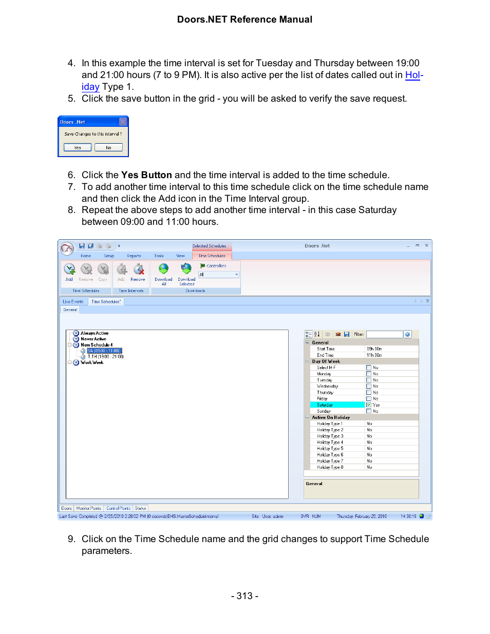 Keri Systems Doors.NET Manual User Manual | Page 313 / 602