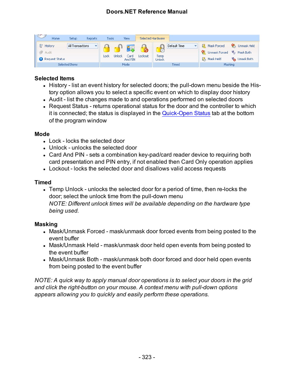 Keri Systems Doors.NET Manual User Manual | Page 323 / 602