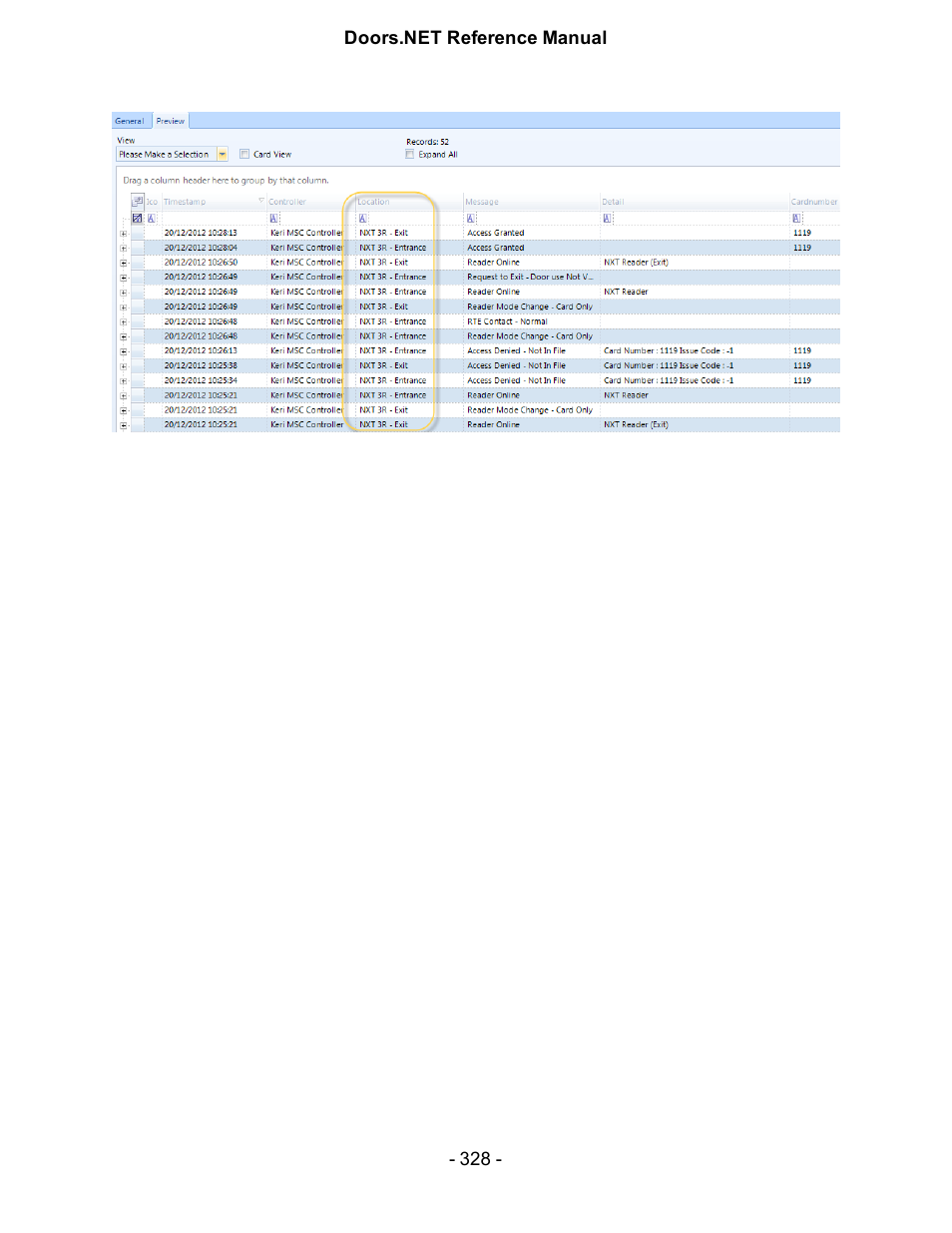 Keri Systems Doors.NET Manual User Manual | Page 328 / 602