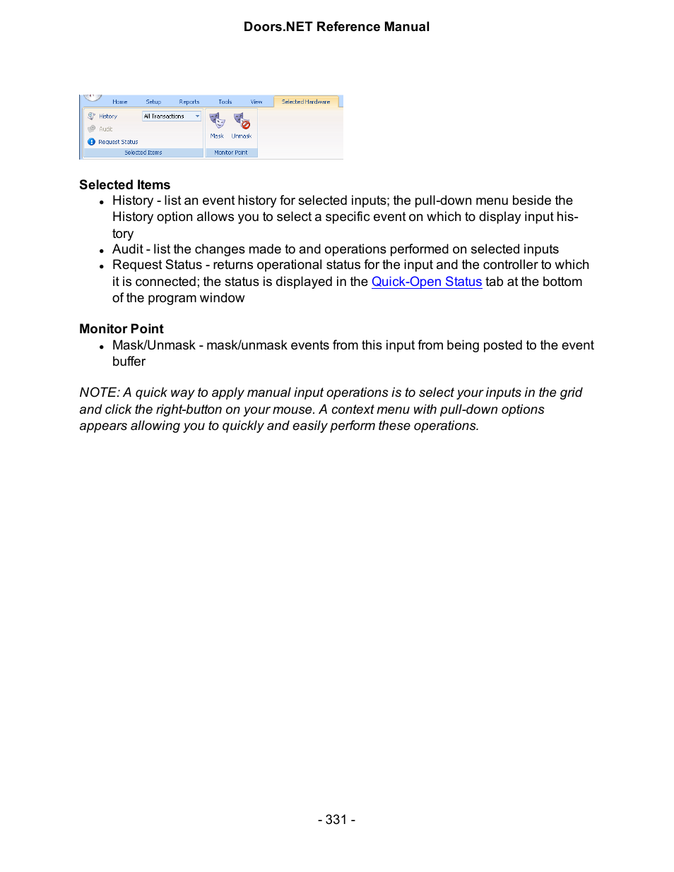 Keri Systems Doors.NET Manual User Manual | Page 331 / 602