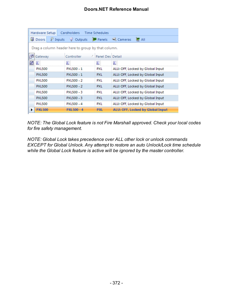 Keri Systems Doors.NET Manual User Manual | Page 372 / 602