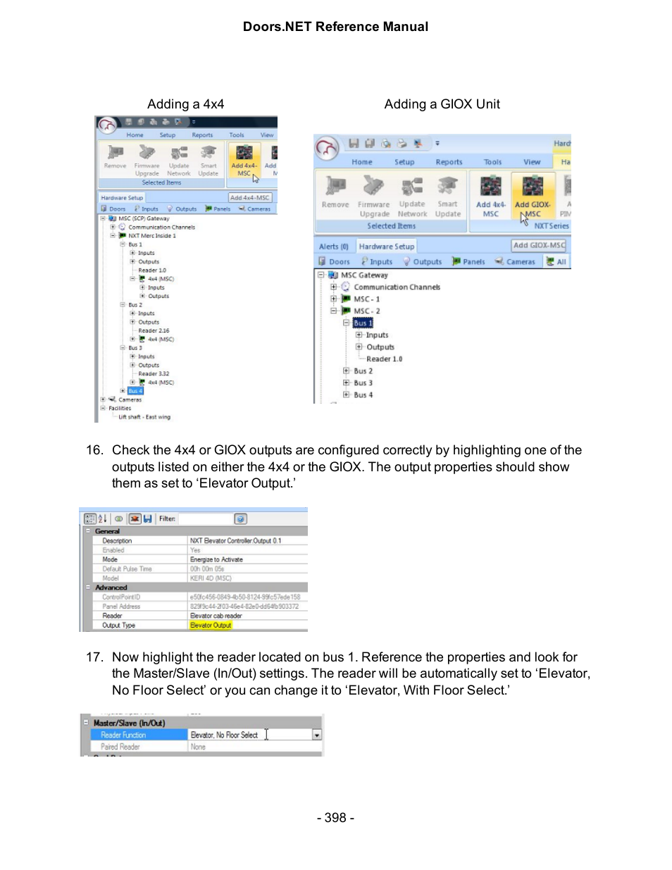 Keri Systems Doors.NET Manual User Manual | Page 398 / 602