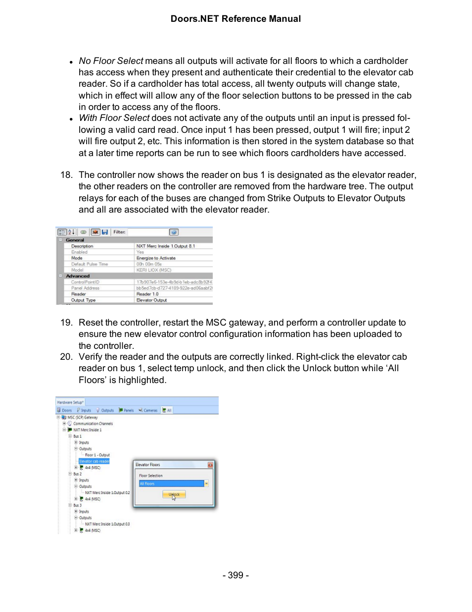 Keri Systems Doors.NET Manual User Manual | Page 399 / 602