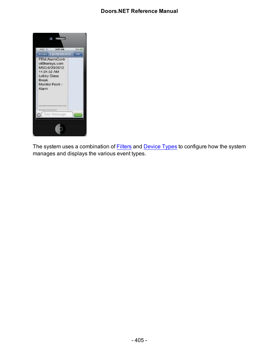 Keri Systems Doors.NET Manual User Manual | Page 405 / 602