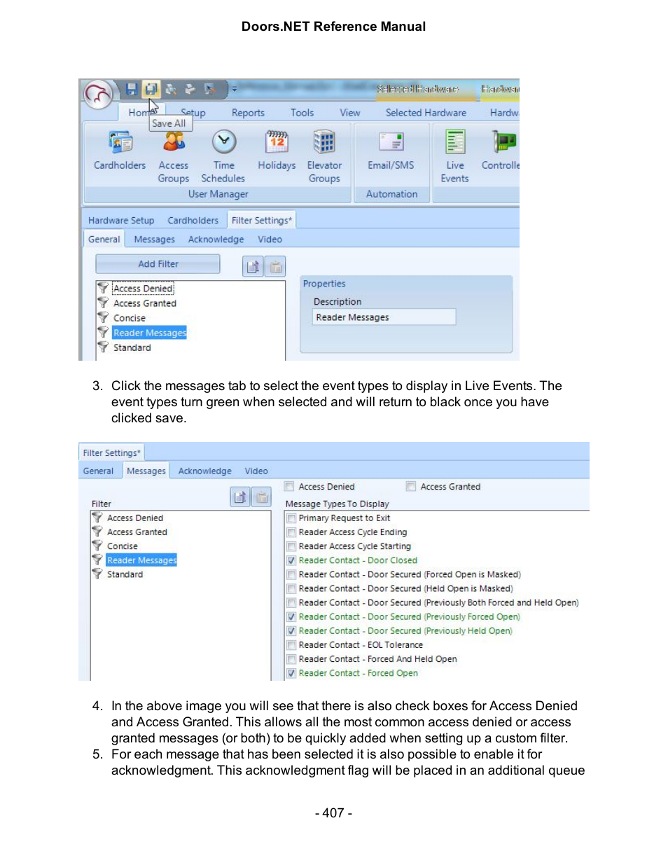 Keri Systems Doors.NET Manual User Manual | Page 407 / 602