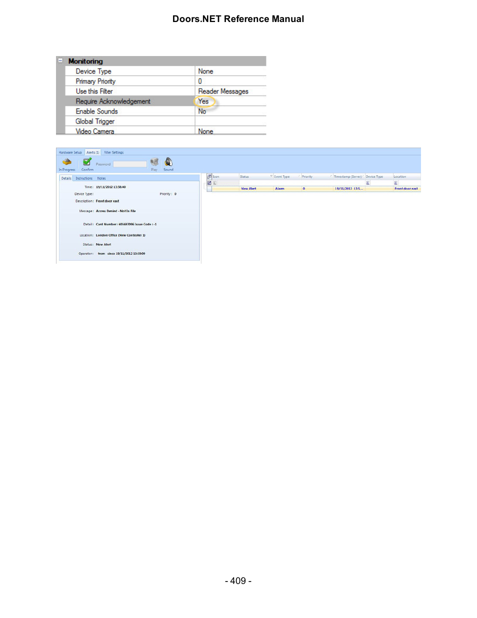 Keri Systems Doors.NET Manual User Manual | Page 409 / 602