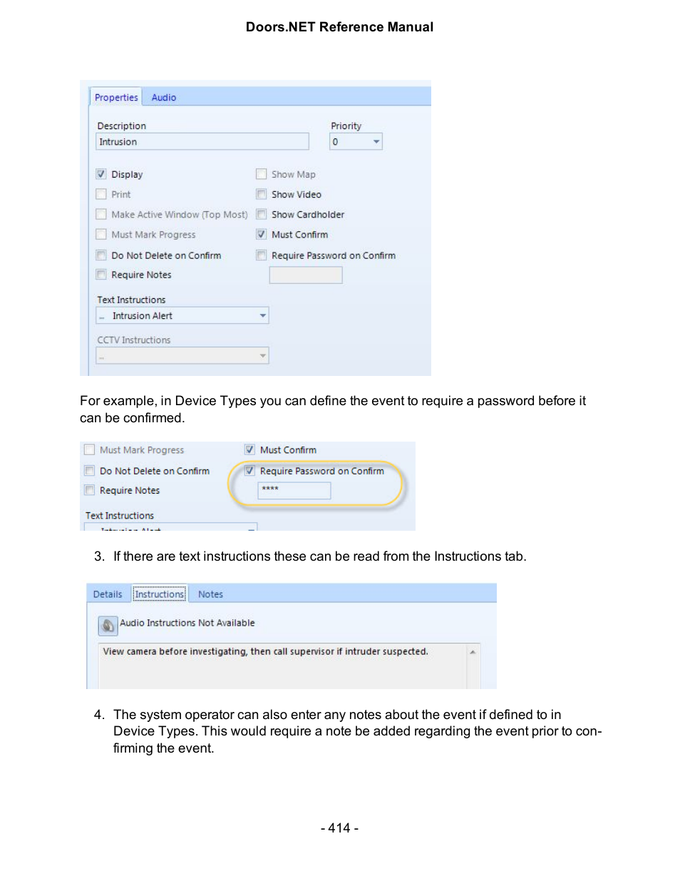 Keri Systems Doors.NET Manual User Manual | Page 414 / 602
