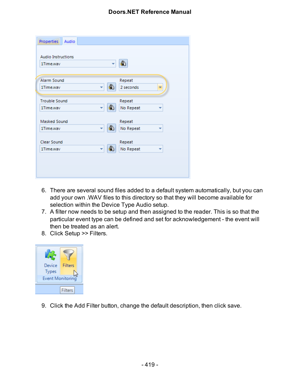 Keri Systems Doors.NET Manual User Manual | Page 419 / 602