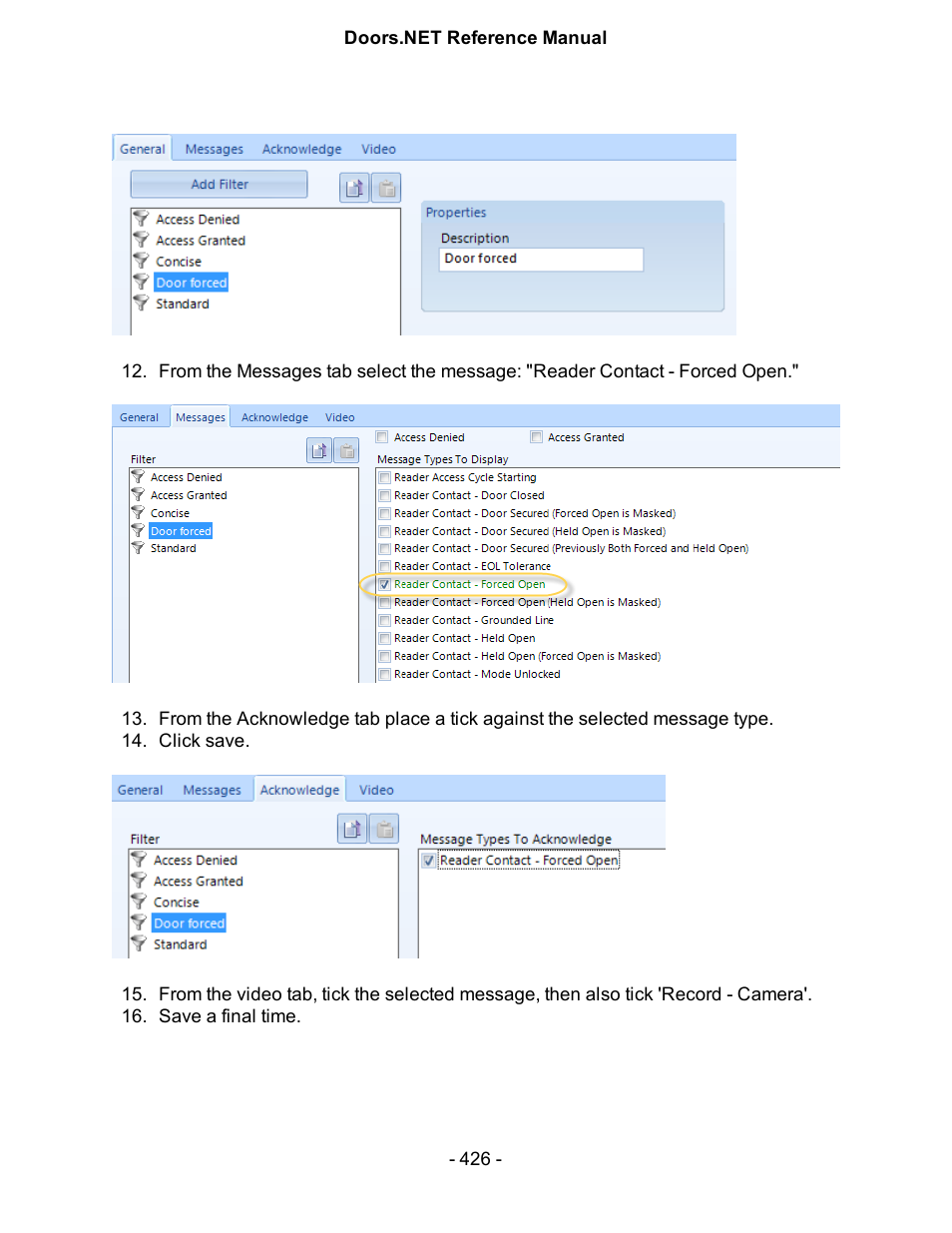 Keri Systems Doors.NET Manual User Manual | Page 426 / 602