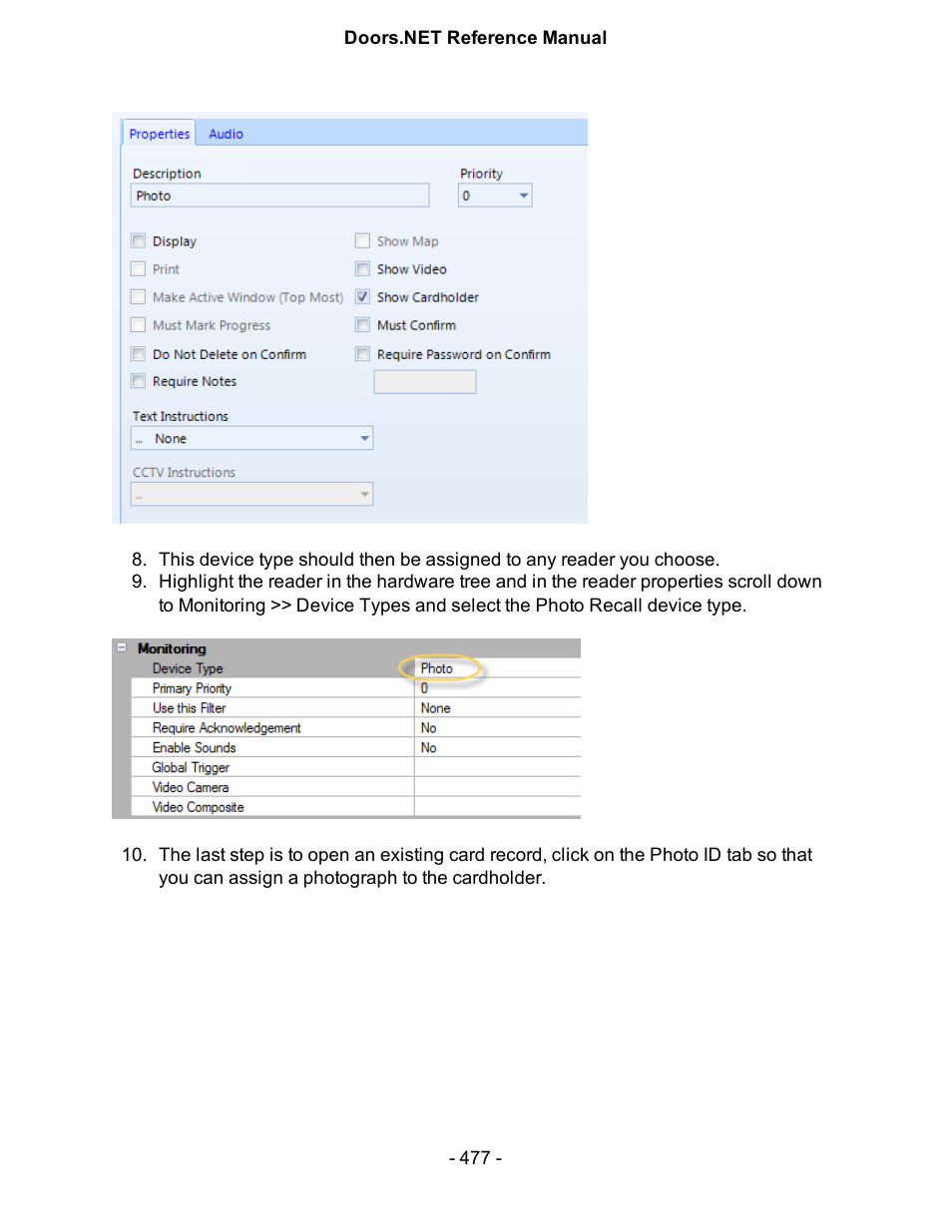Keri Systems Doors.NET Manual User Manual | Page 477 / 602