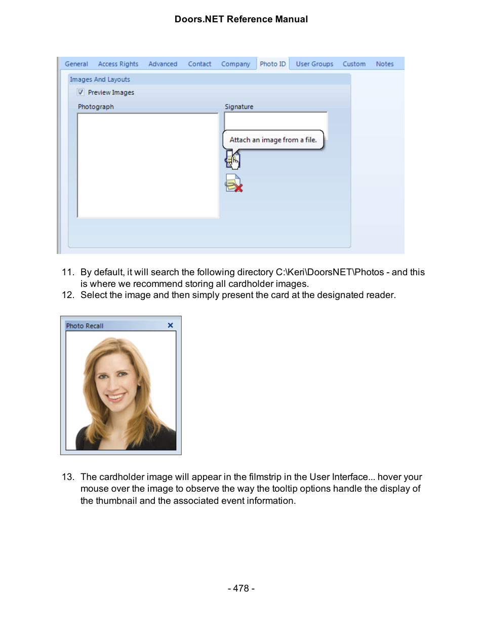 Keri Systems Doors.NET Manual User Manual | Page 478 / 602