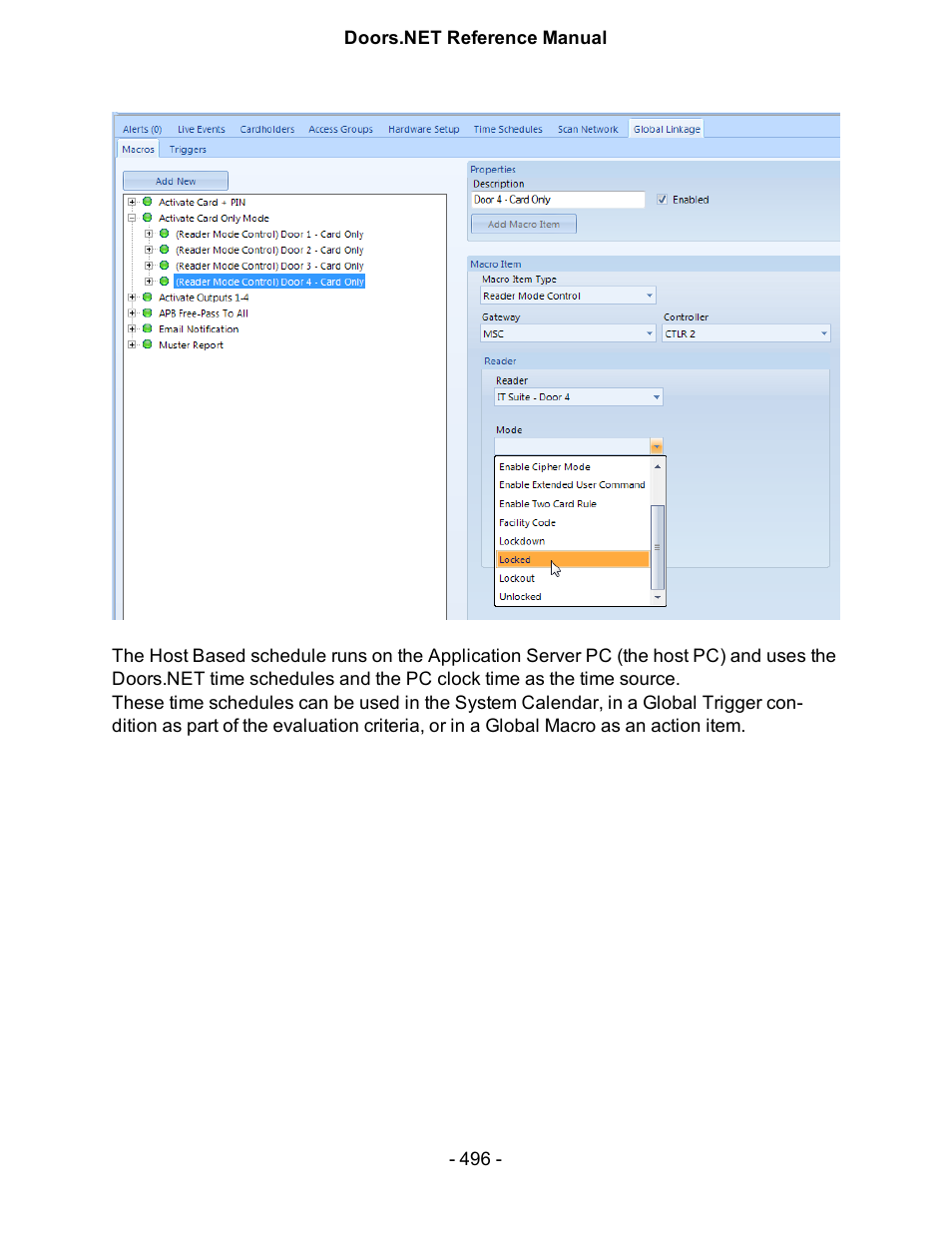 Keri Systems Doors.NET Manual User Manual | Page 496 / 602