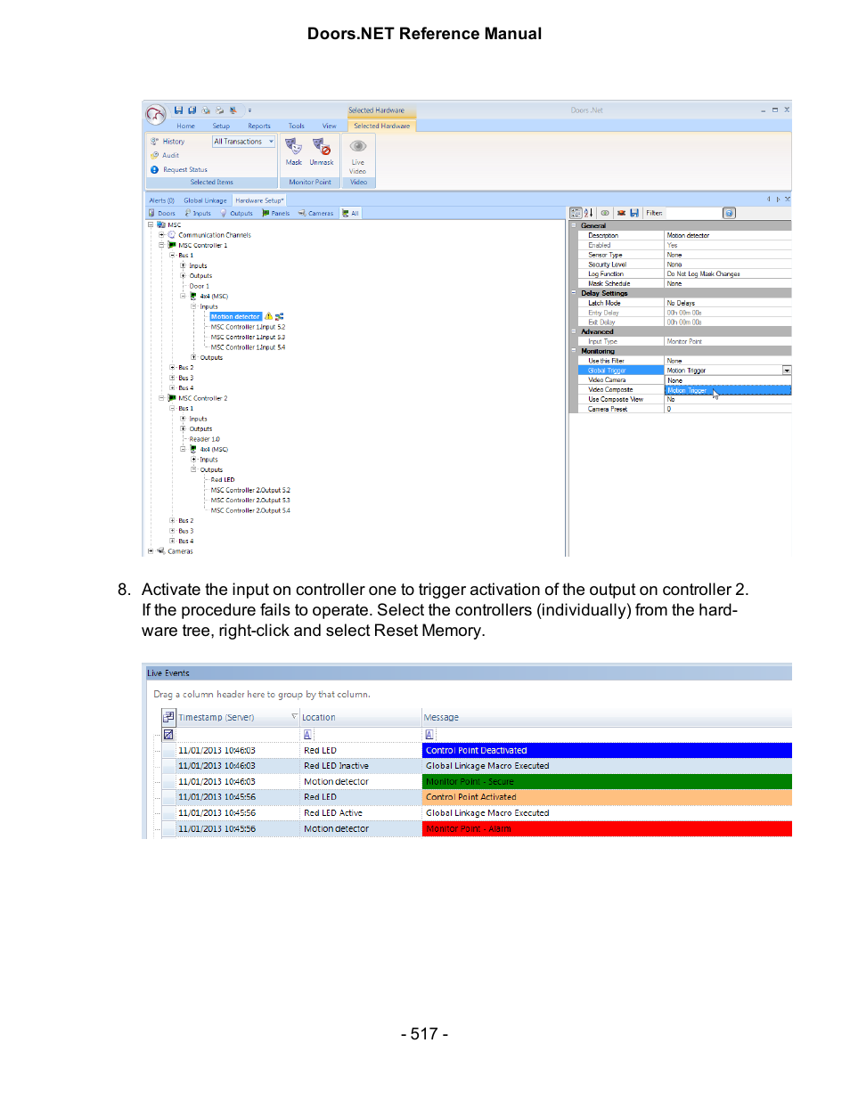 Keri Systems Doors.NET Manual User Manual | Page 517 / 602