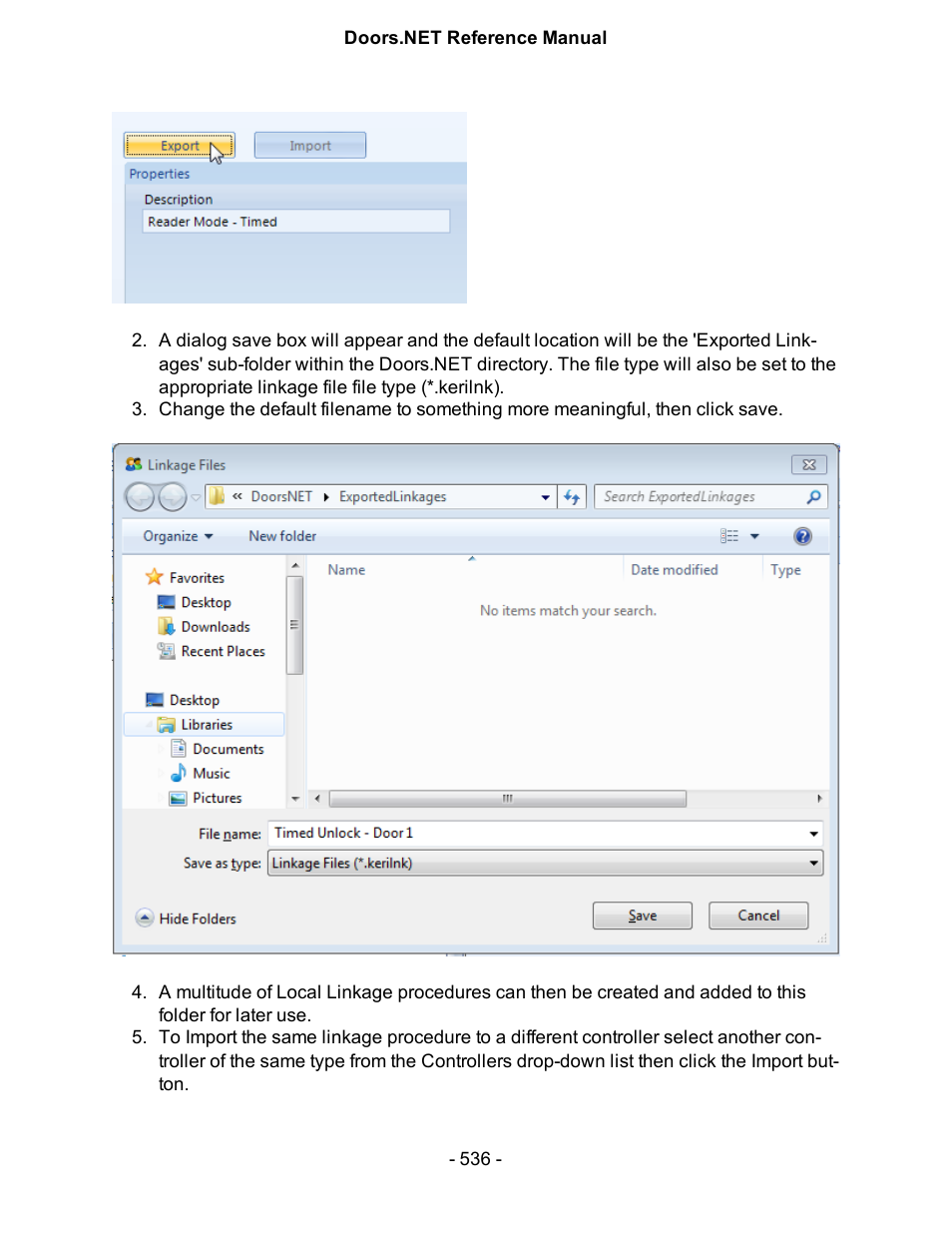 Keri Systems Doors.NET Manual User Manual | Page 536 / 602