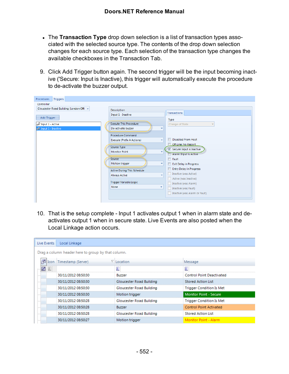 Keri Systems Doors.NET Manual User Manual | Page 552 / 602