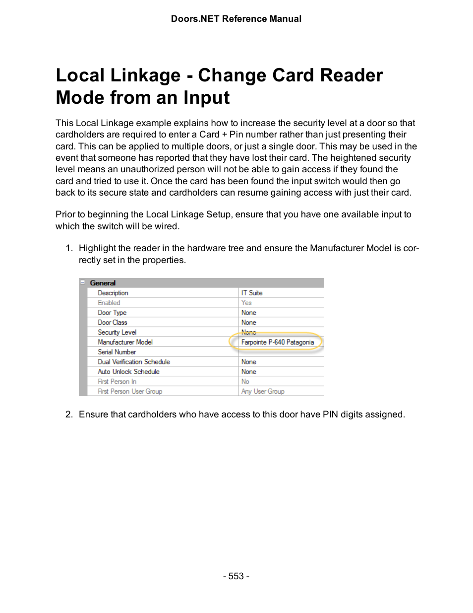 Keri Systems Doors.NET Manual User Manual | Page 553 / 602