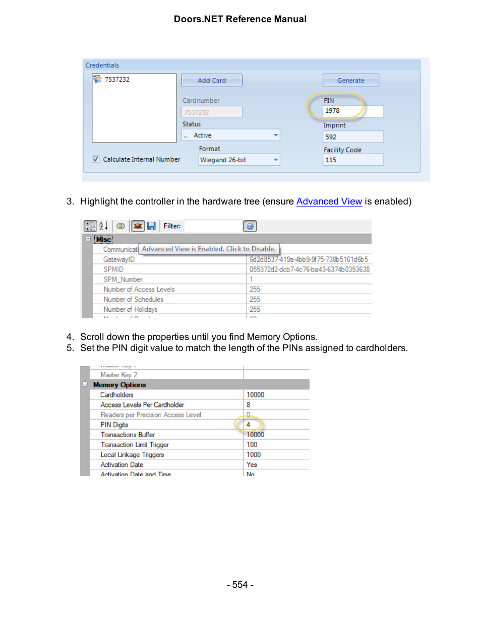 Keri Systems Doors.NET Manual User Manual | Page 554 / 602