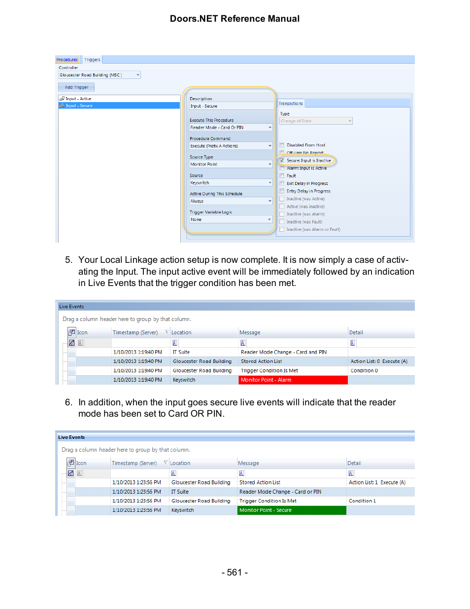 Keri Systems Doors.NET Manual User Manual | Page 561 / 602