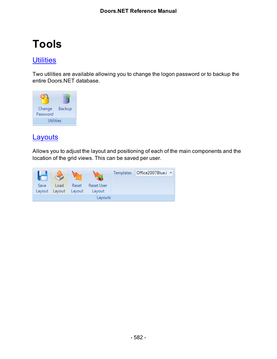 Tools | Keri Systems Doors.NET Manual User Manual | Page 582 / 602