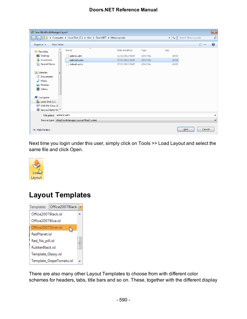 Layout templates | Keri Systems Doors.NET Manual User Manual | Page 590 / 602