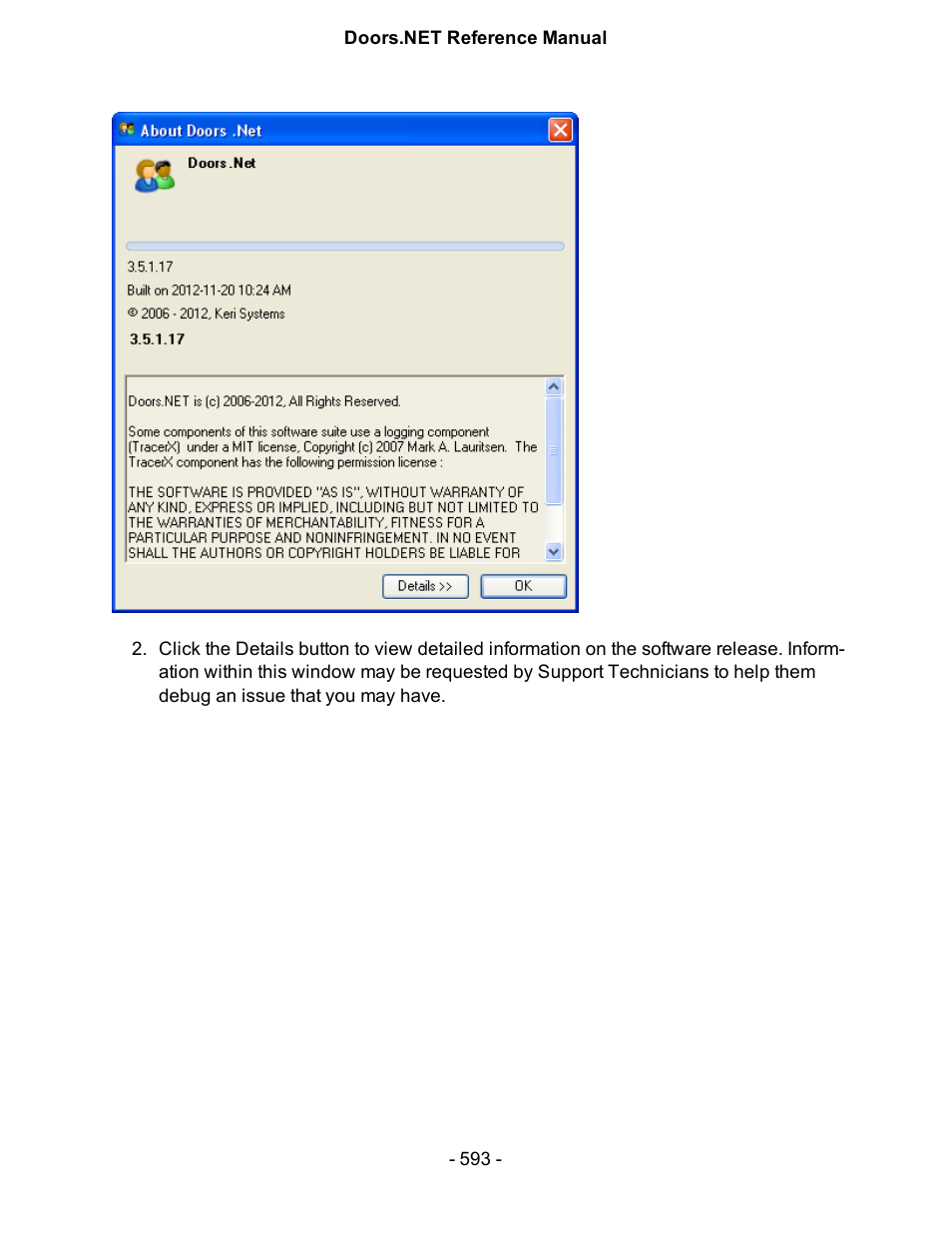 Keri Systems Doors.NET Manual User Manual | Page 593 / 602