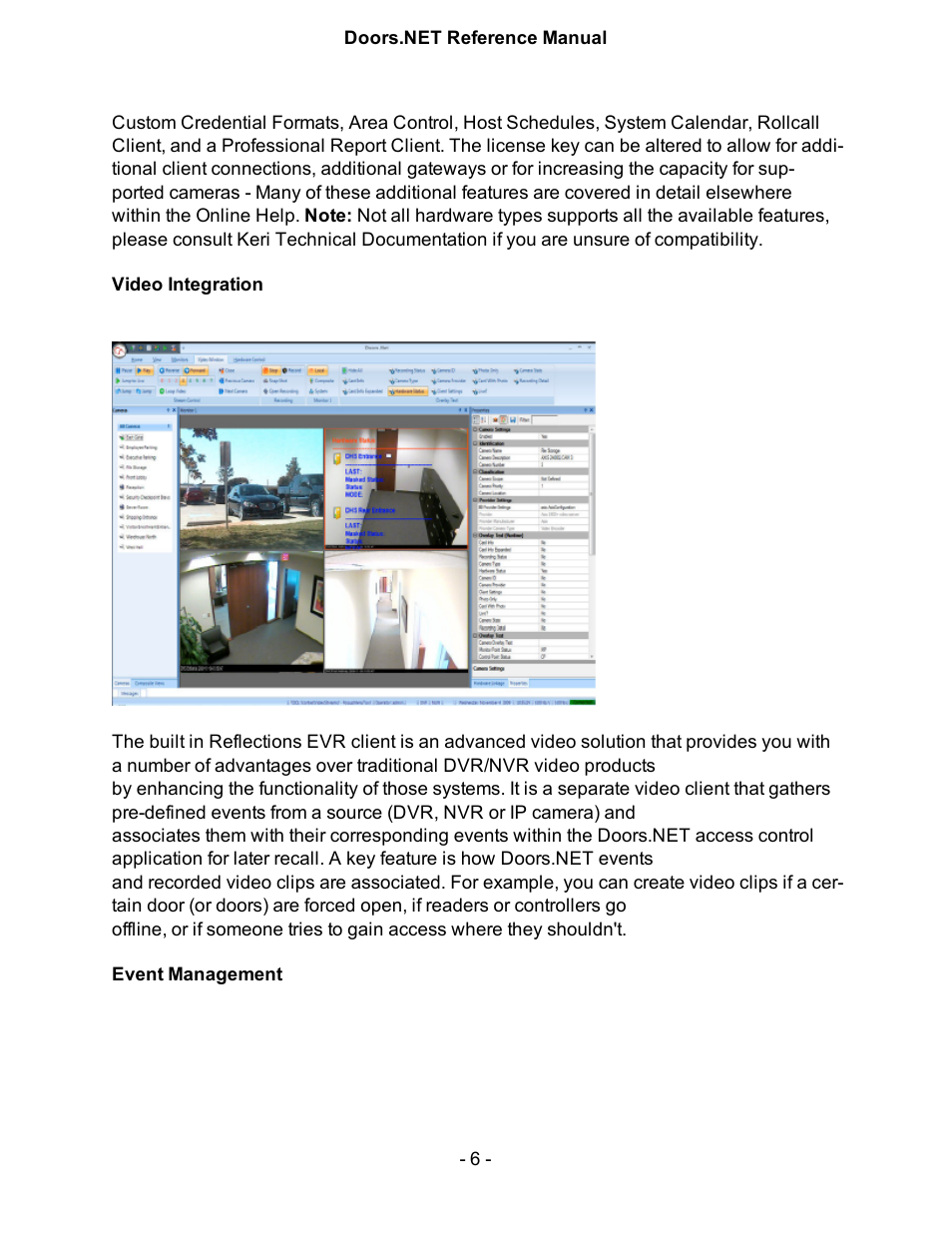 Keri Systems Doors.NET Manual User Manual | Page 6 / 602