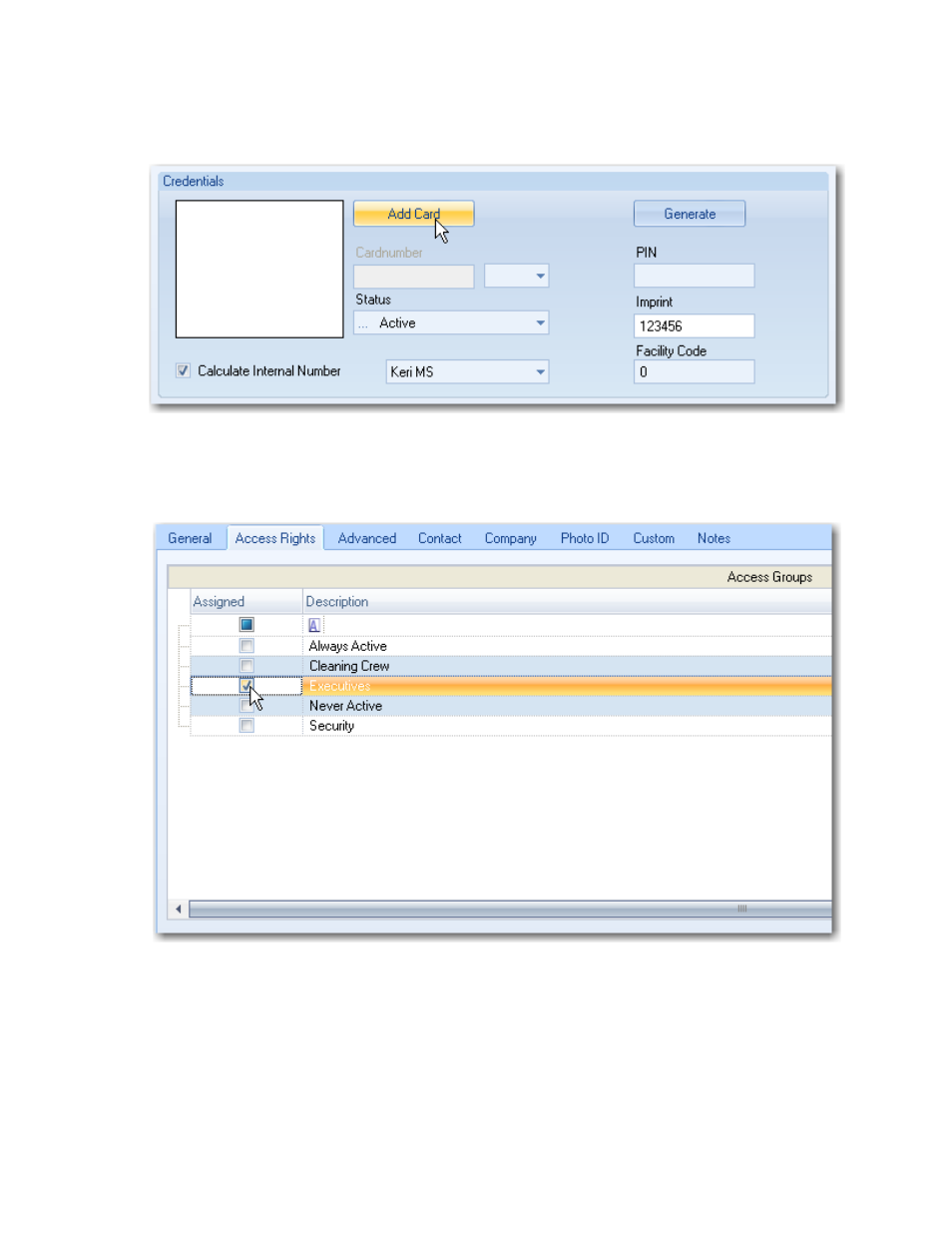 Keri Systems Doors.NET Quick Start User Manual | Page 11 / 11