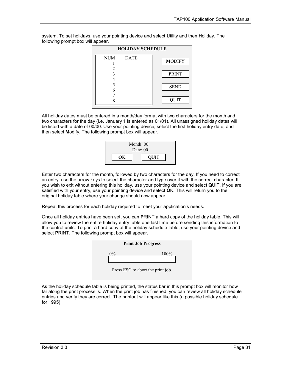 Keri Systems TAP100 User Manual | Page 31 / 84