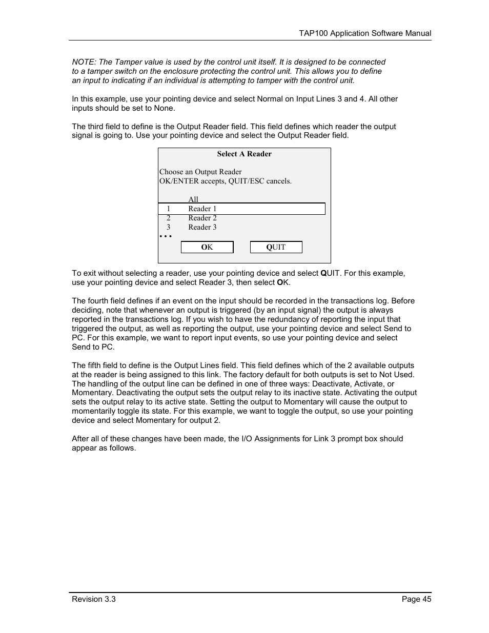 Keri Systems TAP100 User Manual | Page 45 / 84