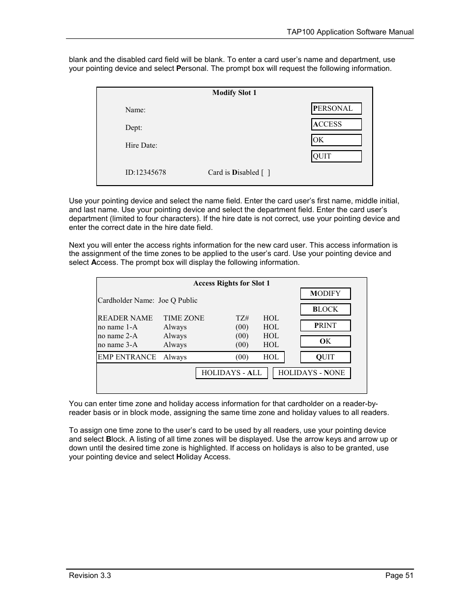 Keri Systems TAP100 User Manual | Page 51 / 84