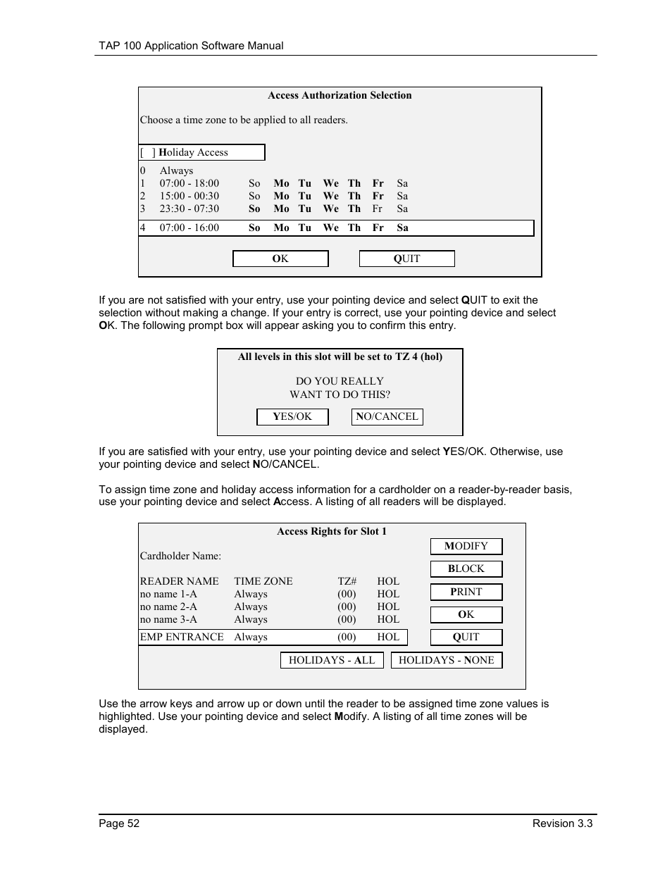 Keri Systems TAP100 User Manual | Page 52 / 84
