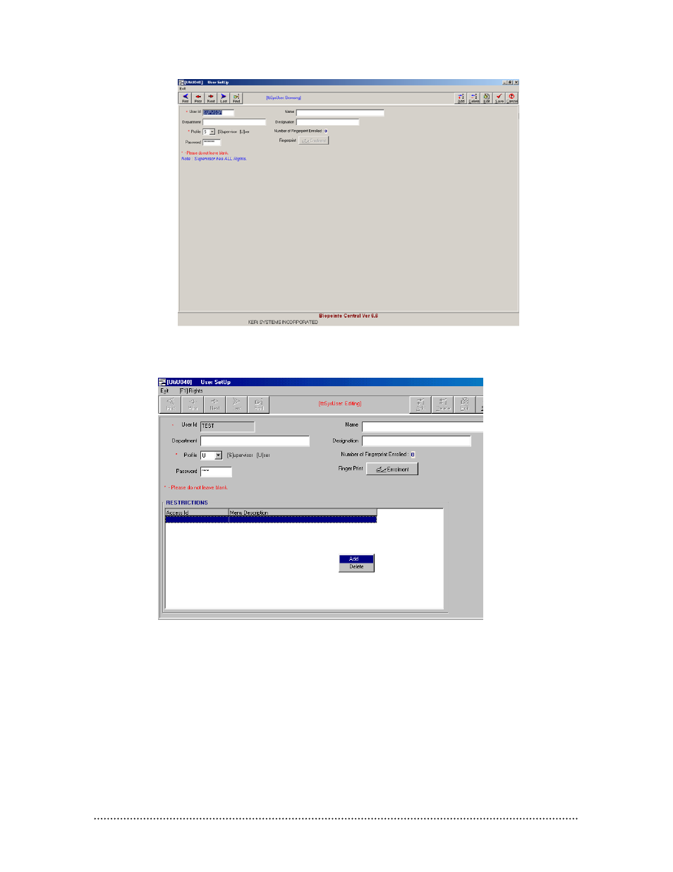 Keri Systems BioPointe User Manual | Page 28 / 86