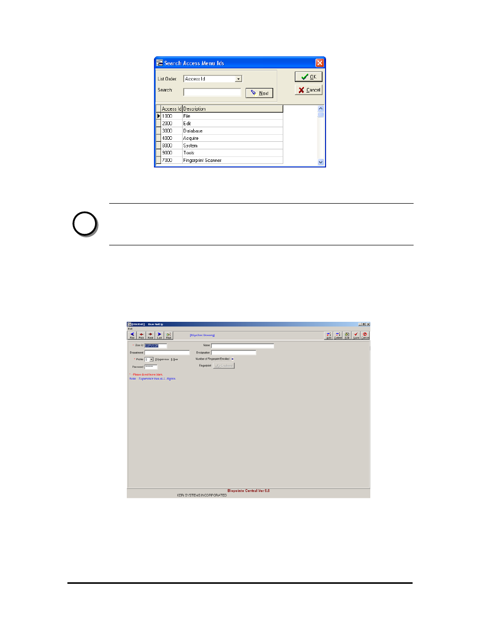 Convert the logon authentication using fingerprint | Keri Systems BioPointe User Manual | Page 29 / 86