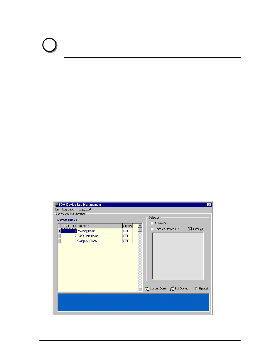 Device log management system, Evice, Anagement | Ystem | Keri Systems BioPointe User Manual | Page 55 / 86