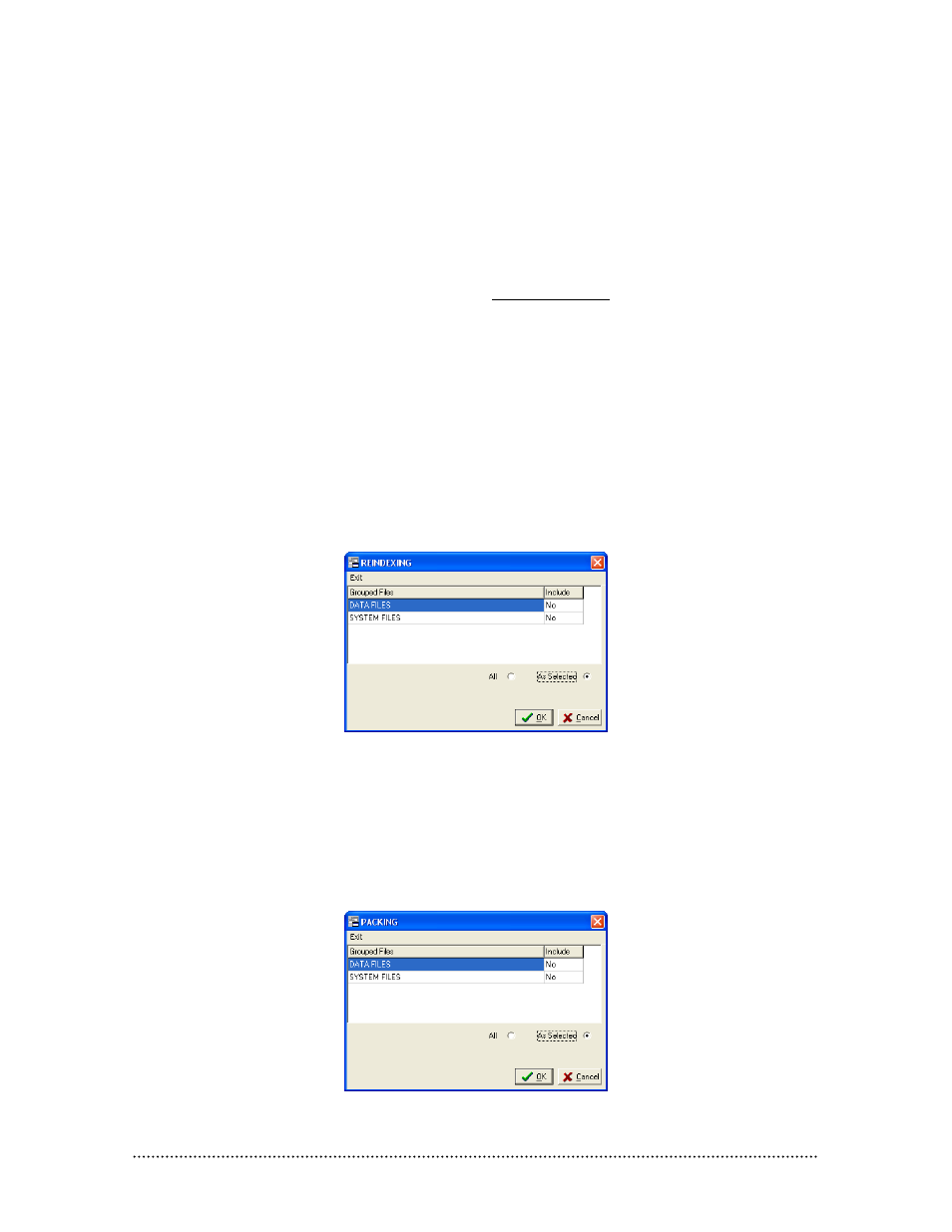 Database maintenance, Atabase, Aintenance | Keri Systems BioPointe User Manual | Page 63 / 86