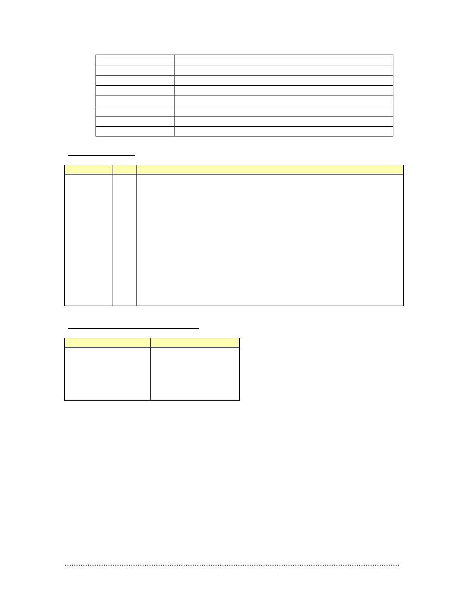 Log field table, Export user information table, Log field table export user information table | Keri Systems BioPointe User Manual | Page 77 / 86