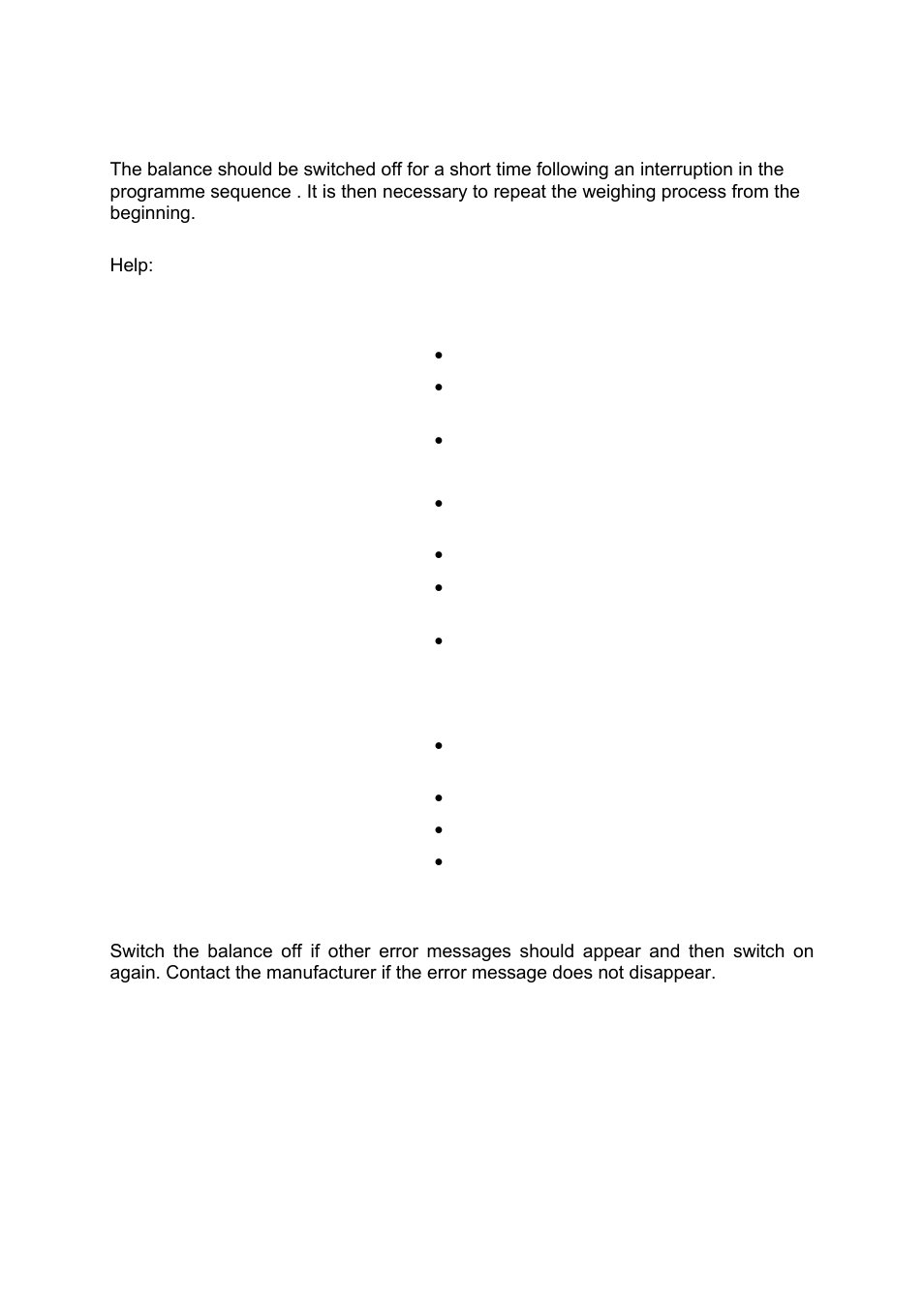 9 troubleshooting | KERN & SOHN CM 50-C2N User Manual | Page 14 / 14