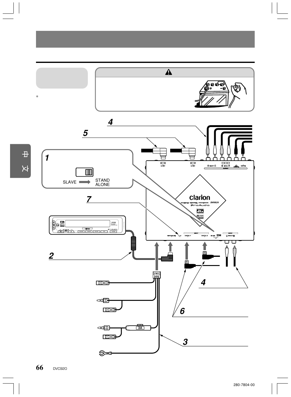 Clarion DVC920 User Manual | Page 62 / 68