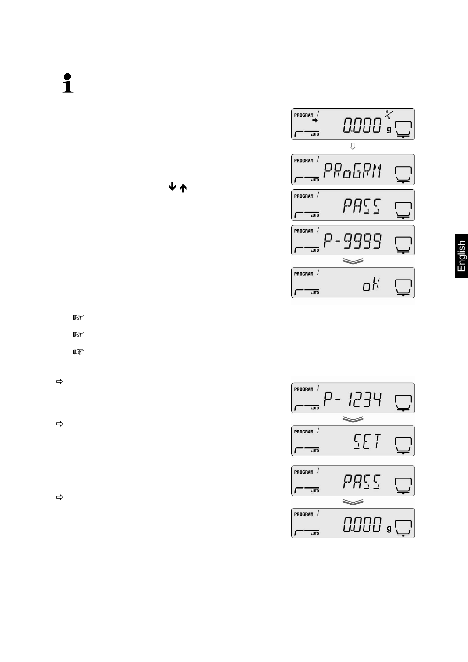 4 change password | KERN & SOHN DBS 60-3 User Manual | Page 61 / 91