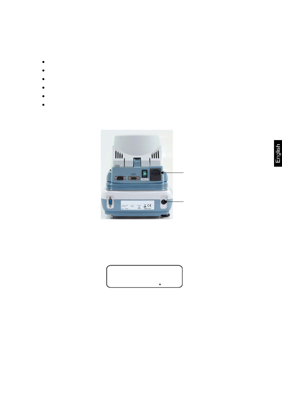 1 scope of delivery, 3 mains connection | KERN & SOHN DLB 160-3A User Manual | Page 15 / 59